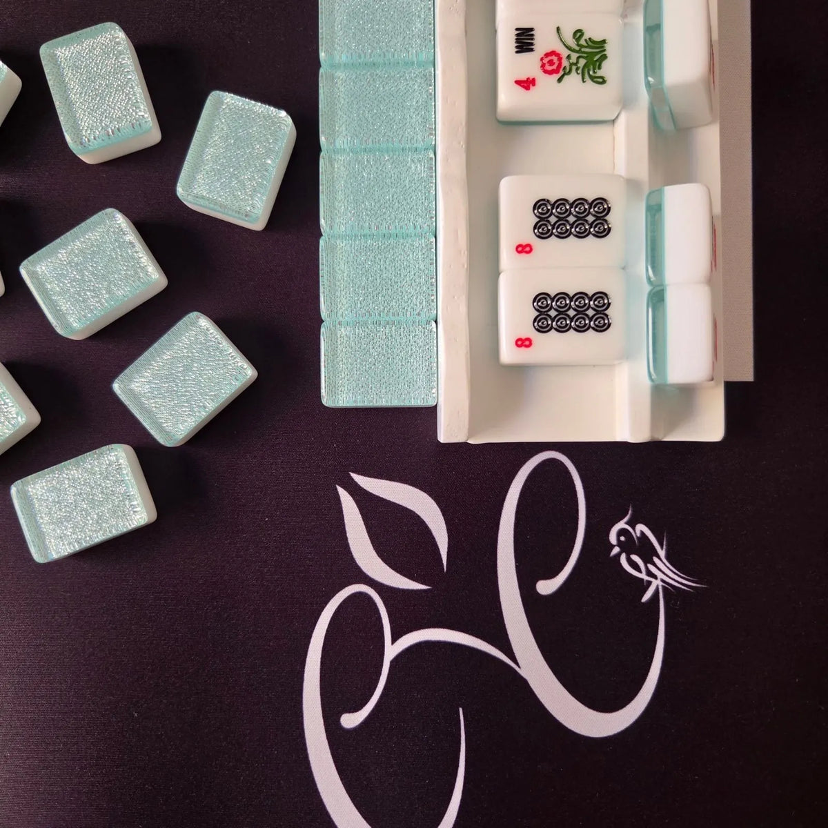American Mah Jongg Tiles - Aqua 30MM