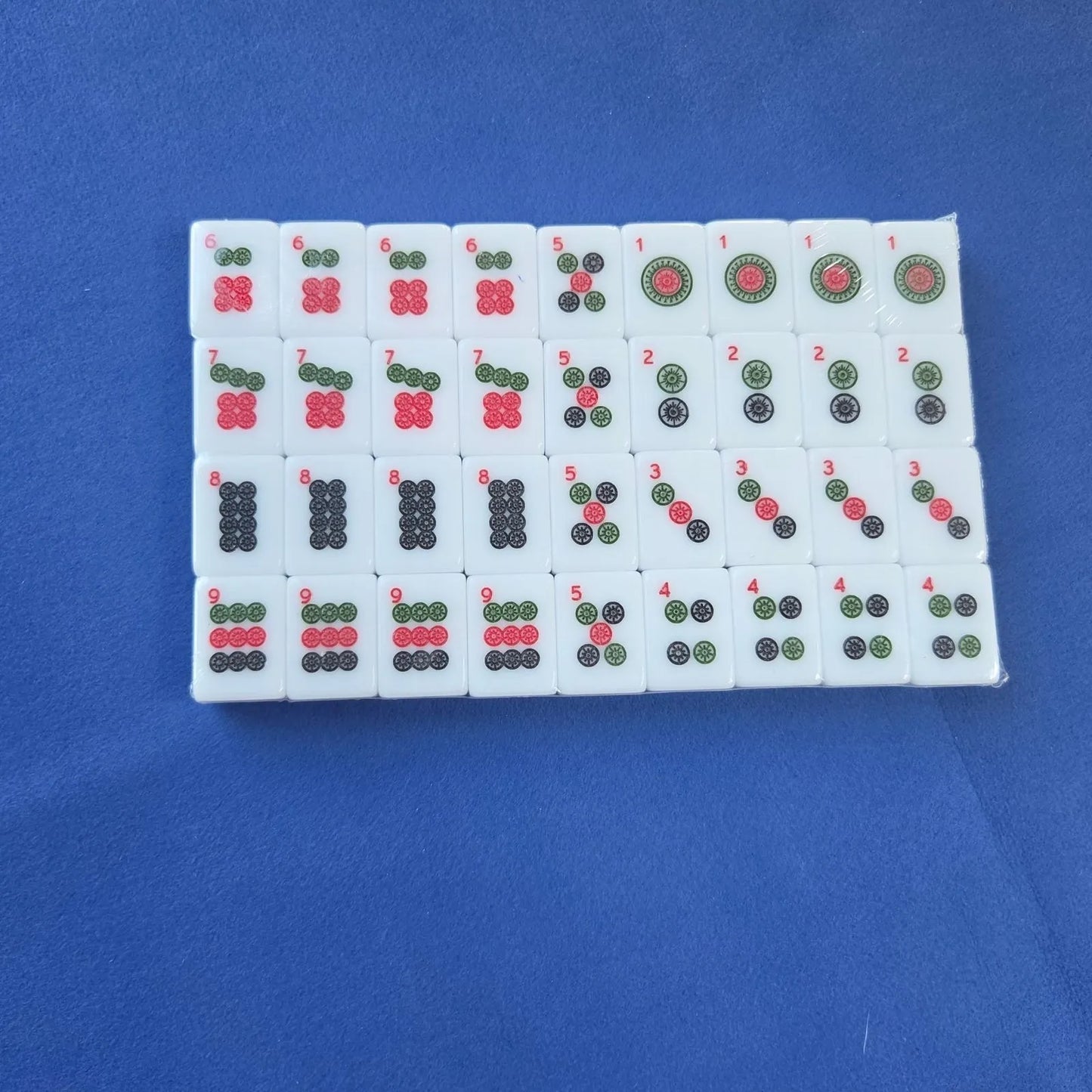 American Mah Jongg Tiles - Blue Cobalt (30MM)
