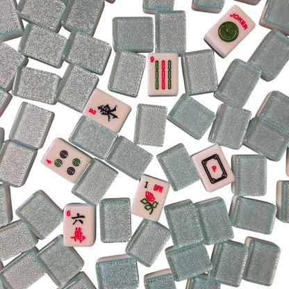 American Mah Jongg Tiles - Aqua 30MM