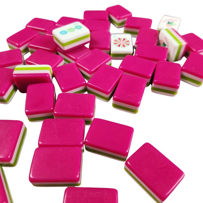 American Mah Jongg Tiles (30MM) - Pink Lemonade