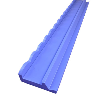 Scalloped Wood Mah Jongg Racks with Magnetic Pushers 20" (Set of 4)