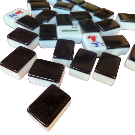 Automatic Mah Jongg Tiles - Designer Series (36 MM) - Black