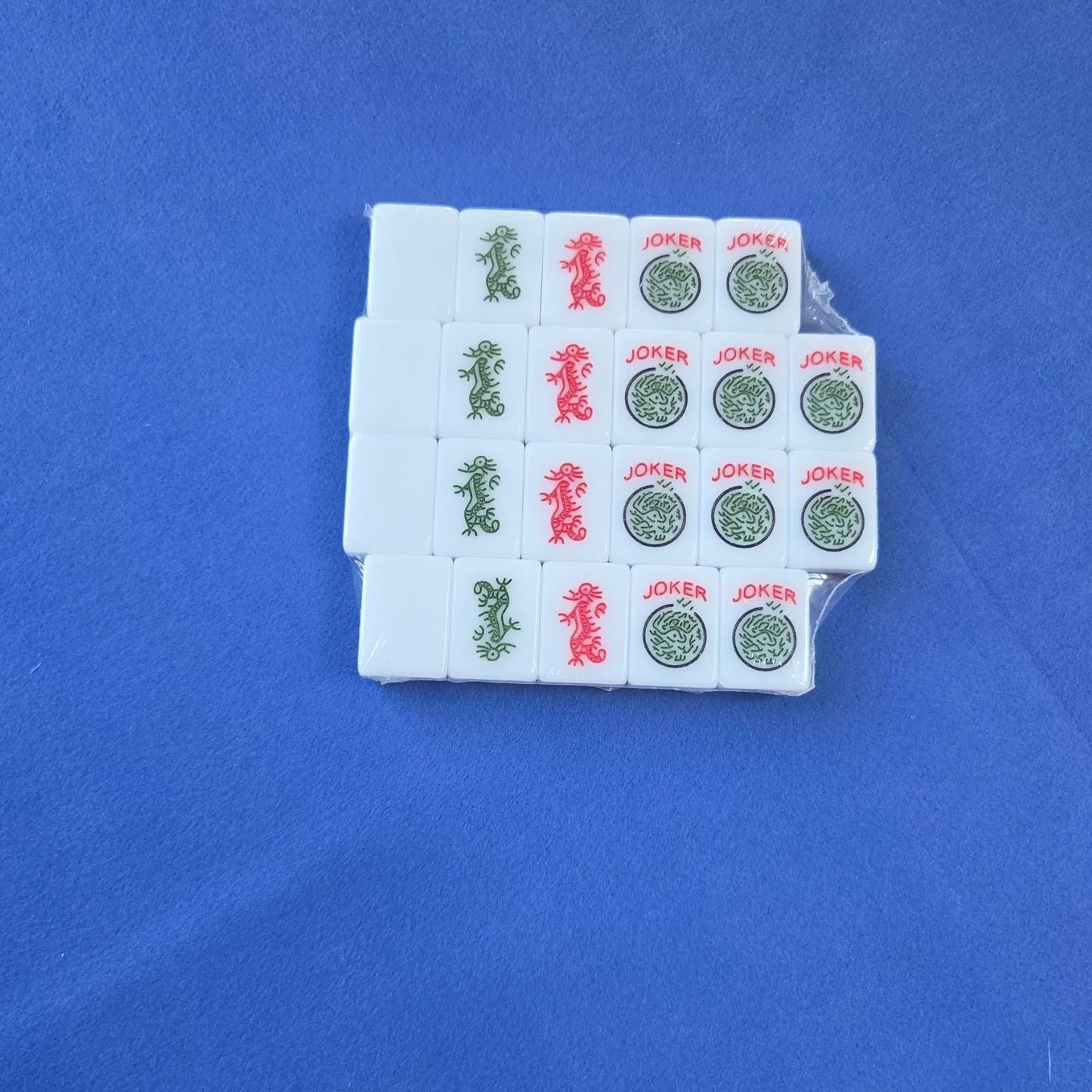 American Mah Jongg Tiles - Blue Cobalt (30MM)