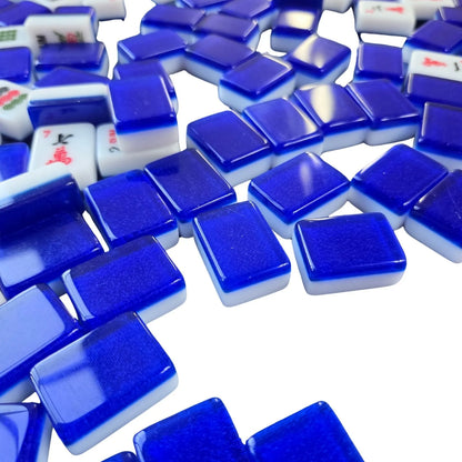 American Mah Jongg Tiles - Blue Cobalt (30MM)