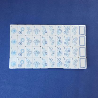 American Mah Jongg 30MM Tiles - Blue Twist