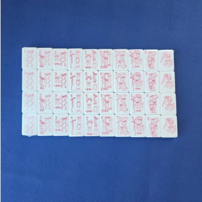 American Mah Jongg 30MM Tiles - Blue Twist