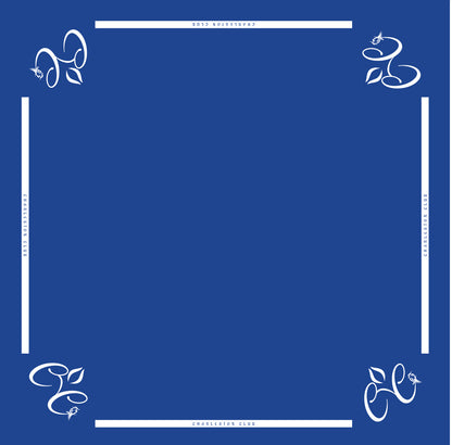 Mah Jongg Blue Bundle - Blue Sparkle Tiles (36MM), Blue Acrylic Racks, Blue Mat