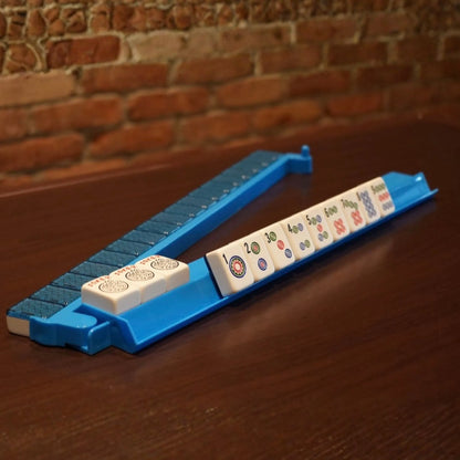 Acrylic Mah Jongg Racks with Pushers – 18.5" (Set of 4)