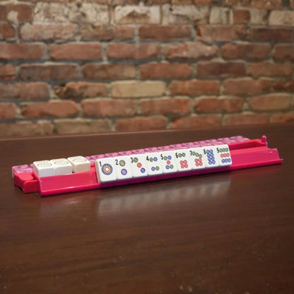 Acrylic Mah Jongg Racks with Pushers – 18.5" (Set of 4)
