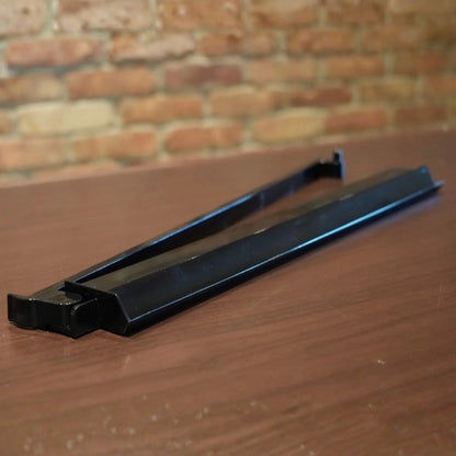 Black Charleston Club mah jongg tile pusher for professional mah jongg setup