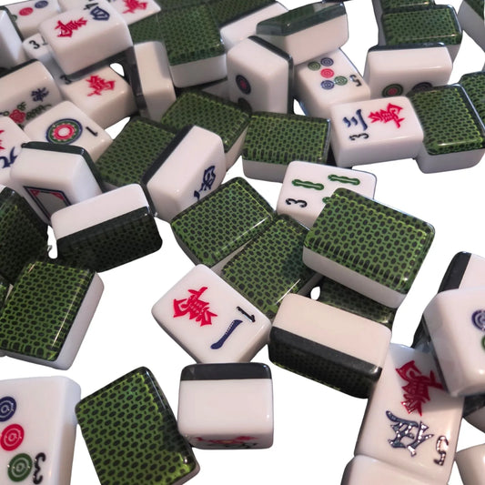 Non-Magnetic American Mah Jongg 36MM Tiles - Chelsea Green
