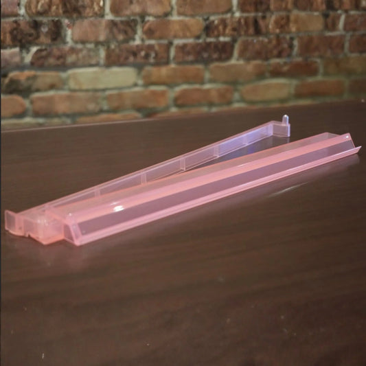 Pink acrylic mah jongg rack 18.5 inch