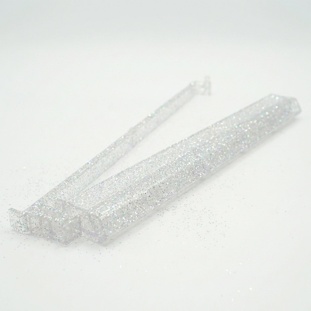 Translucent Acrylic Mah Jongg Racks with Pushers – 18.5" (Set of 4)