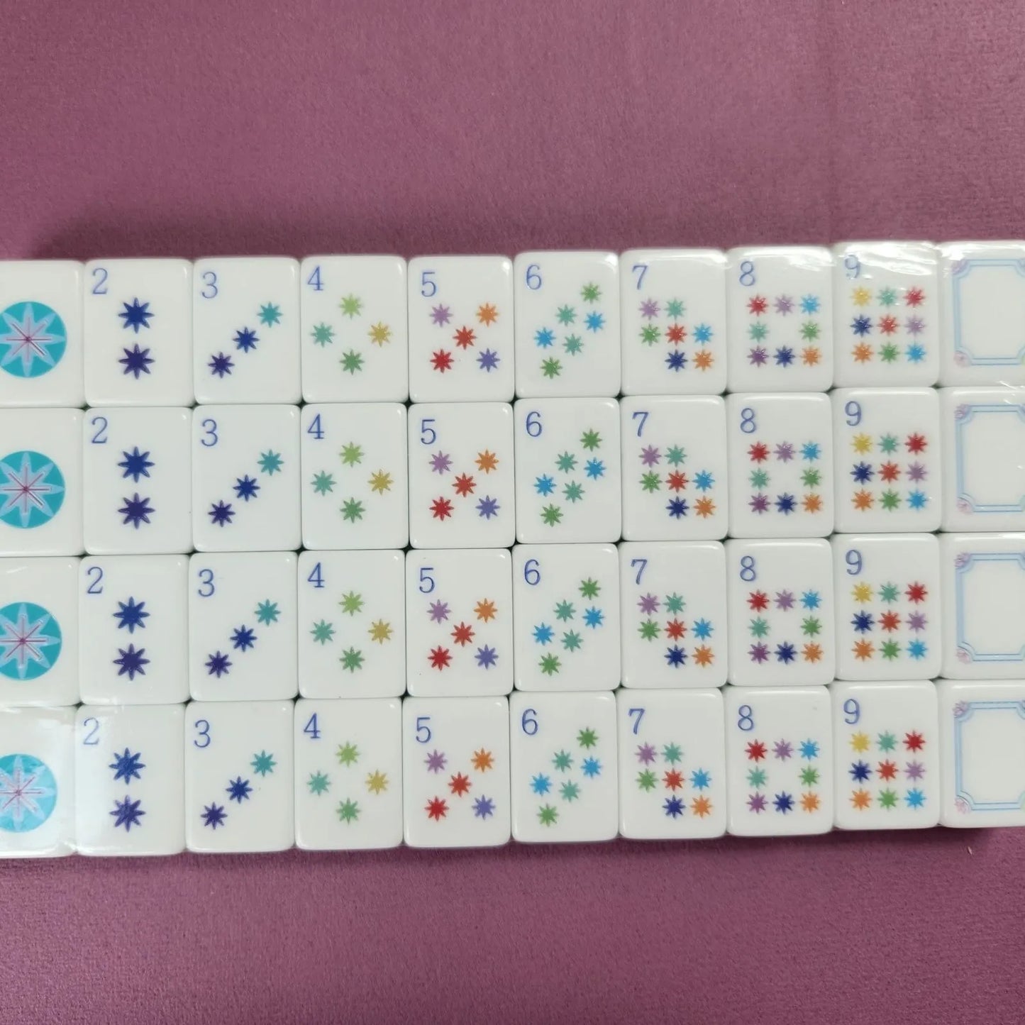 American Mah Jongg Tiles (30MM) - Cotton Candy