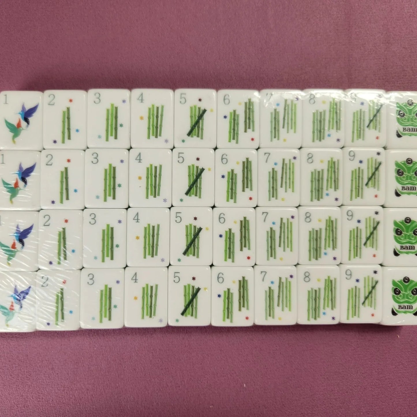 American Mah Jongg Tiles (30MM) - Cotton Candy