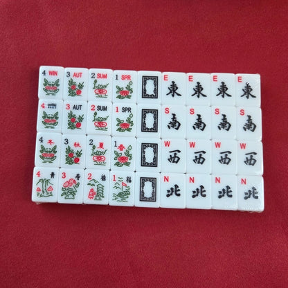 American Mah Jongg Tiles - Gold Shimmer (30MM)