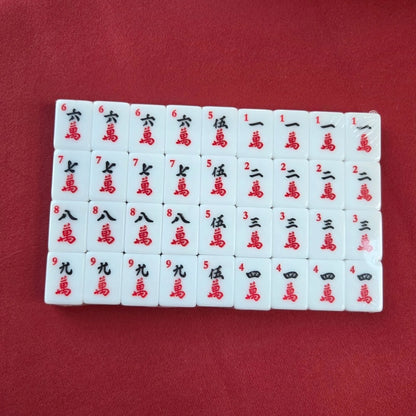 American Mah Jongg Tiles - Gold Shimmer (30MM)