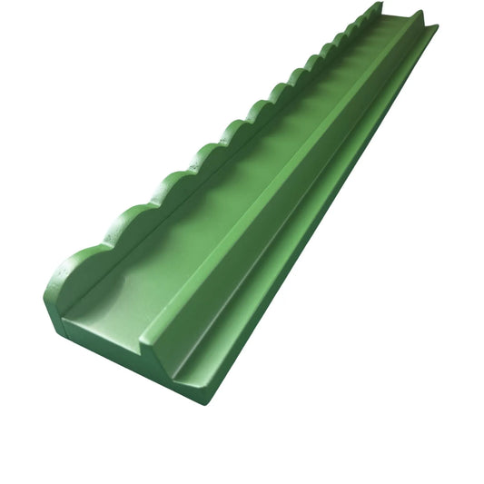 wood rack mahjongg in green