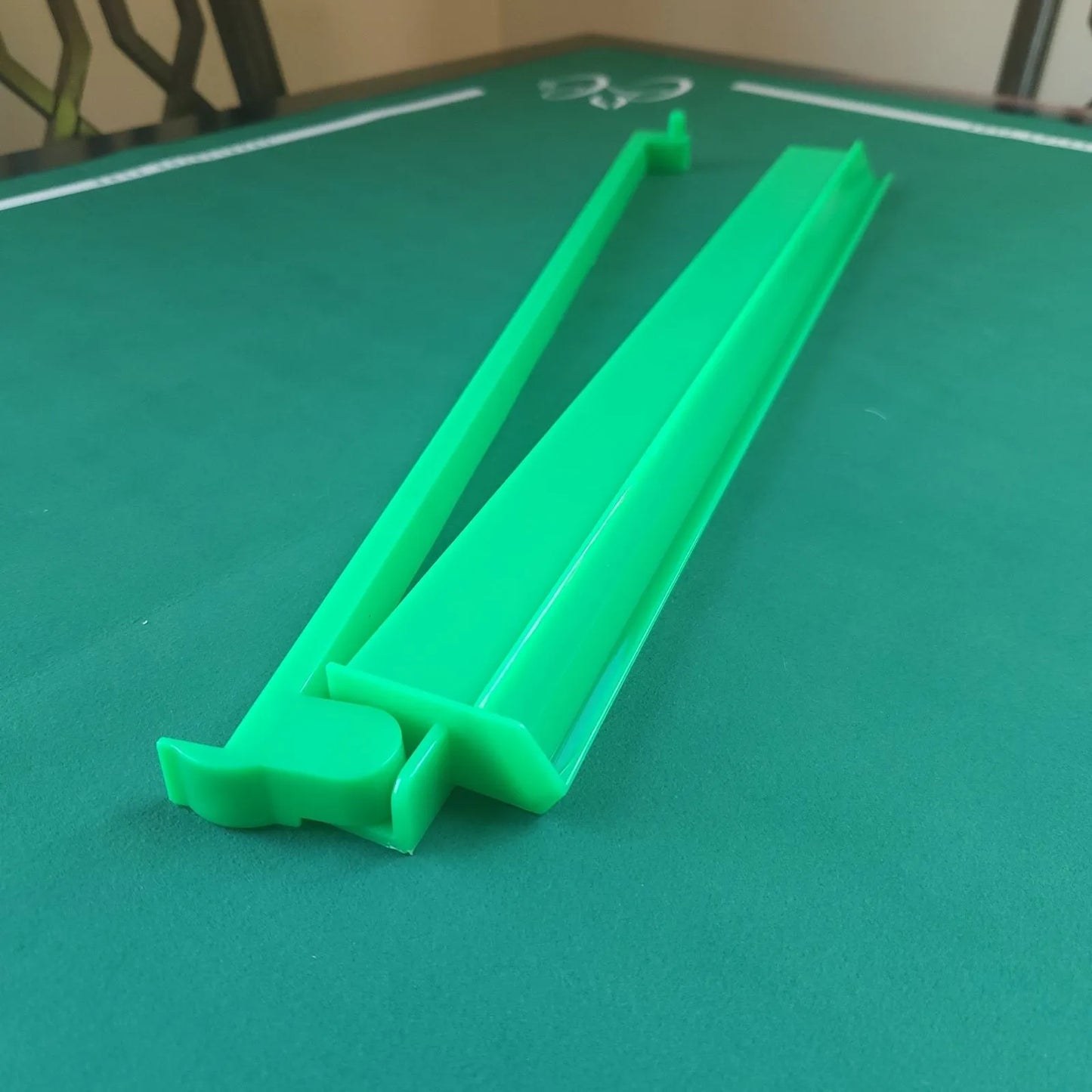 Acrylic Mah Jongg Racks with Pushers – 18.5" (Set of 4)