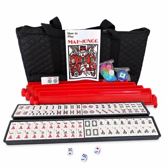 American Mahjong Set - Red Racks