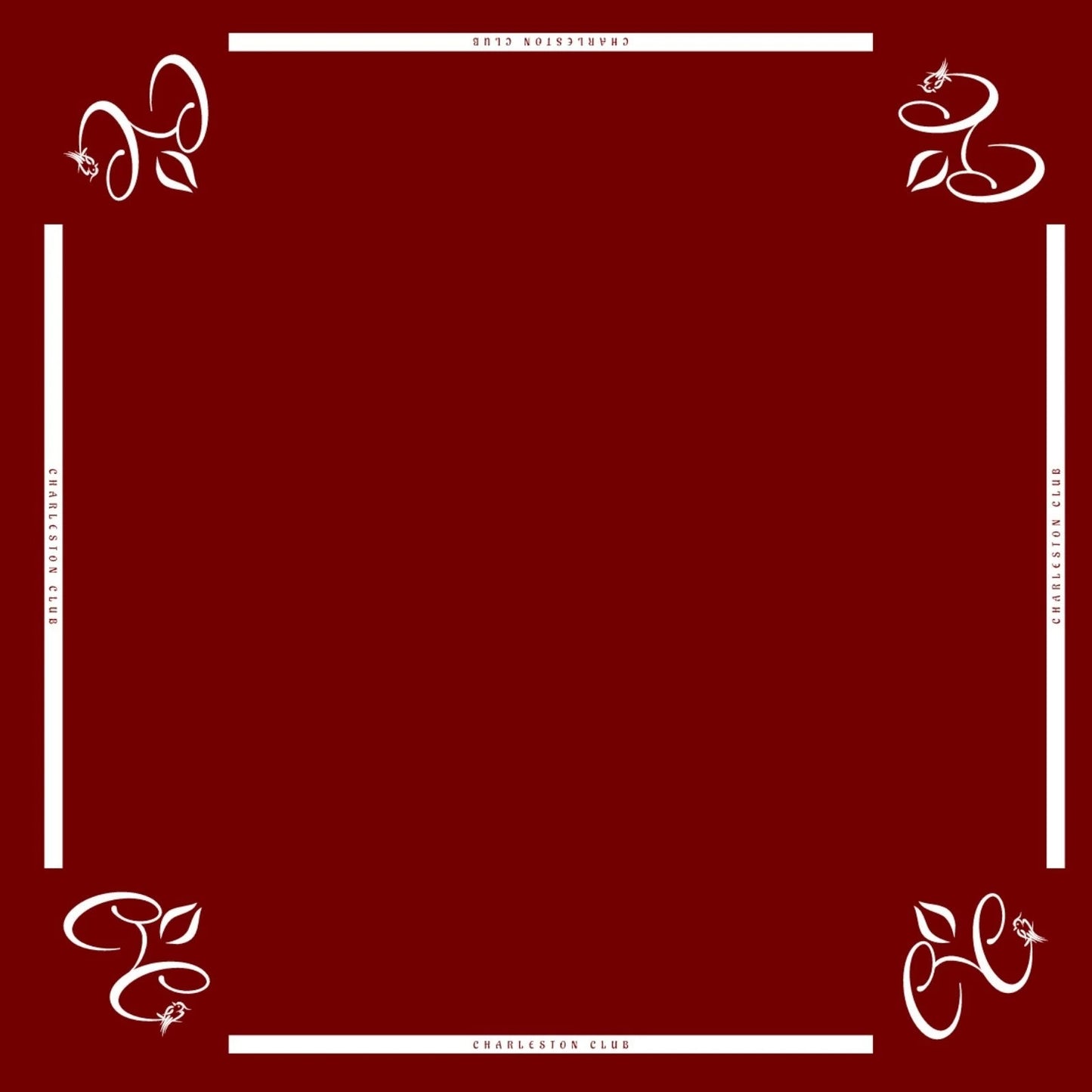Mah Jongg Red & White Bundle - Red Sparkle Tiles (36MM), White Racks, & Red Mat
