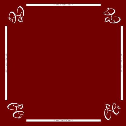 Mah Jongg Red & White Bundle - Red Sparkle Tiles (36MM), White Racks, & Red Mat
