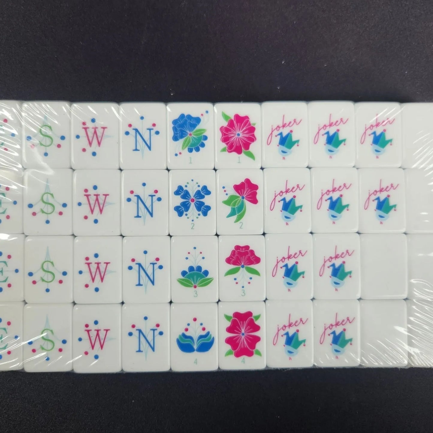 American Mah Jongg Tiles -30MM Mint Chip