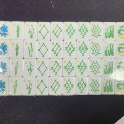 American Mah Jongg Tiles -30MM Mint Chip