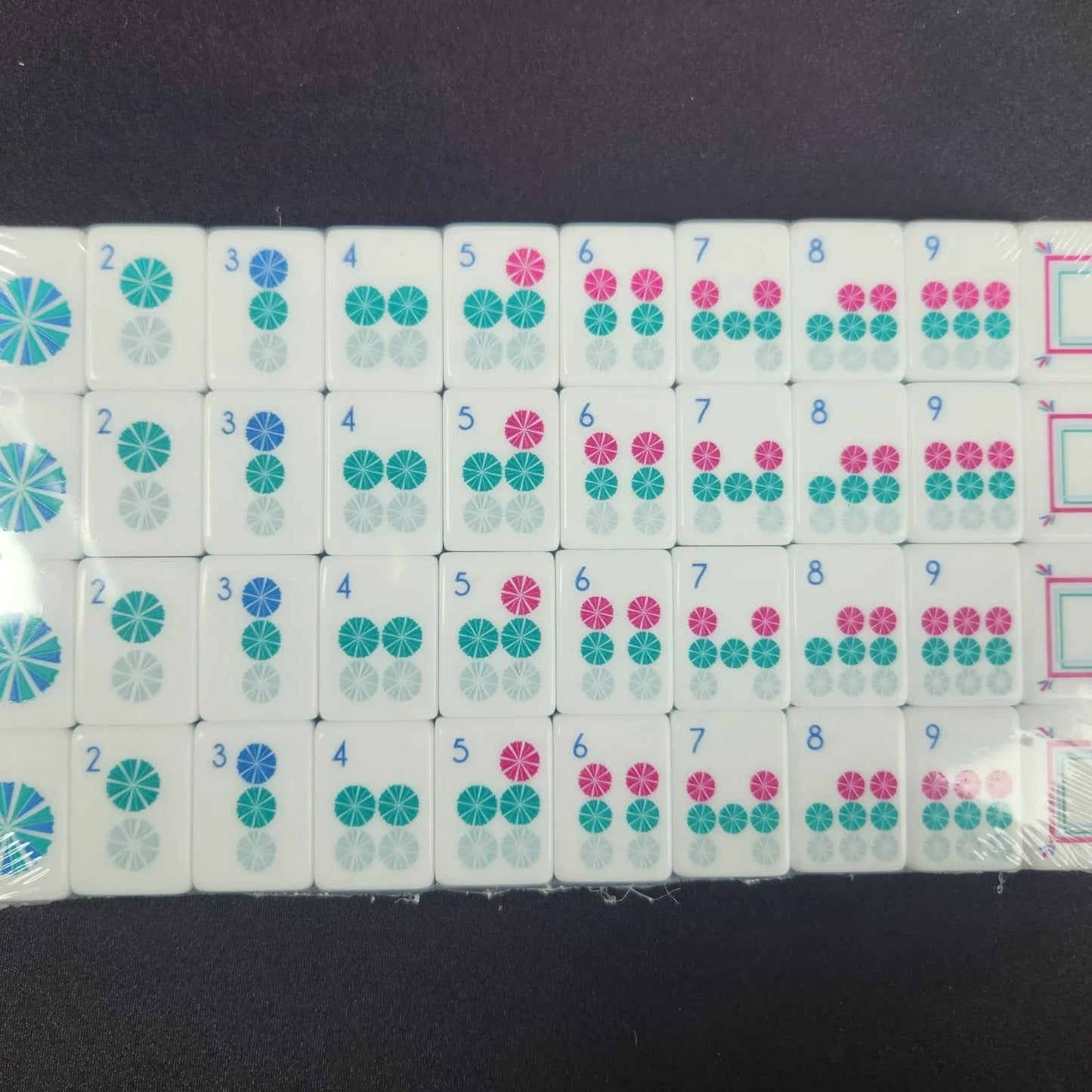 American Mah Jongg Tiles -30MM Mint Chip