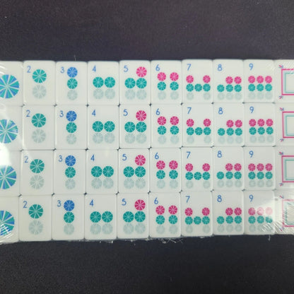 American Mah Jongg Tiles -30MM Mint Chip