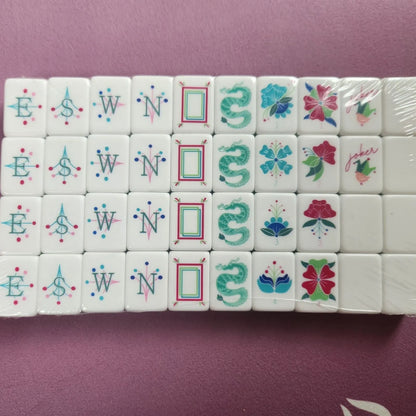 American Mah Jongg Tiles (30MM) - Pink Lemonade