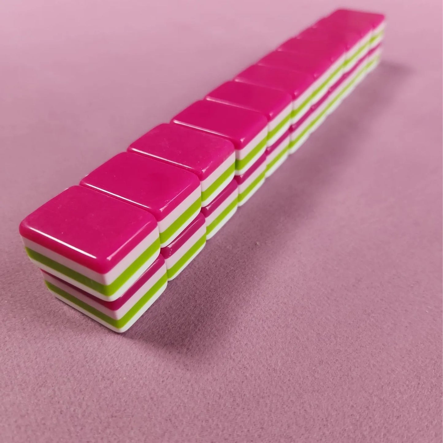 American Mah Jongg Tiles (30MM) - Pink Lemonade