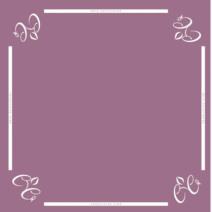 Mah Jongg Violet Bundle - Violet Mosaic Tiles (36MM), Purple Racks, & Pink Mat