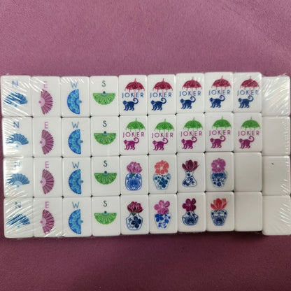 plum purple 30mm tiles white